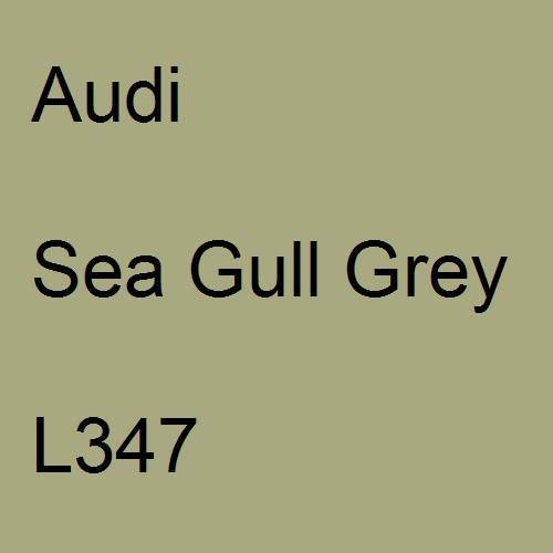 Audi, Sea Gull Grey, L347.